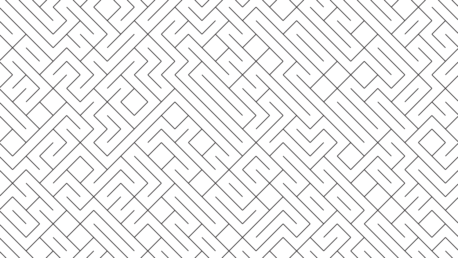 Radarrent GmbH - Verkehrsüberwachung - abstraktes geometrisches schwarz-weißes Linienmuster